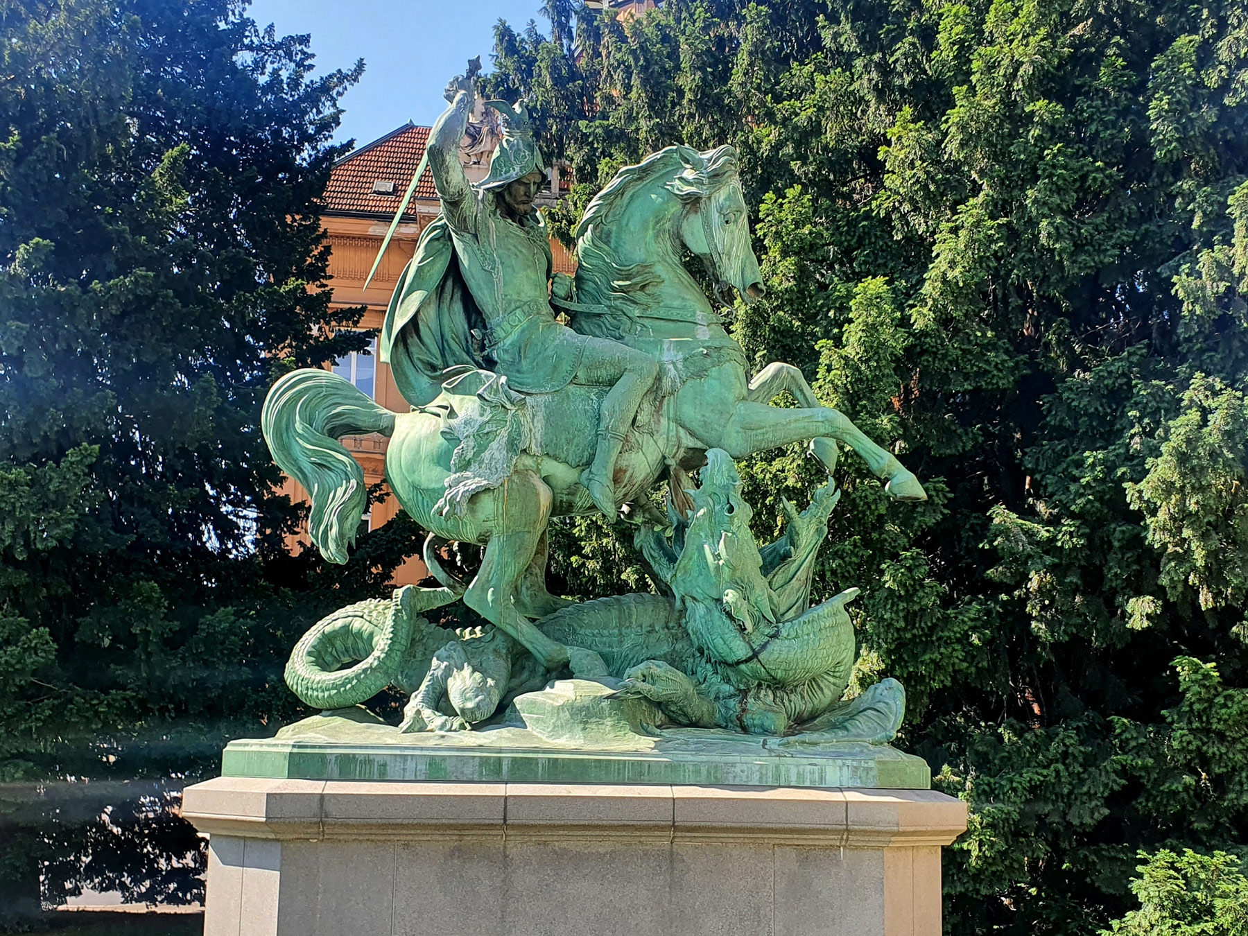 St.George monument, Zagreb